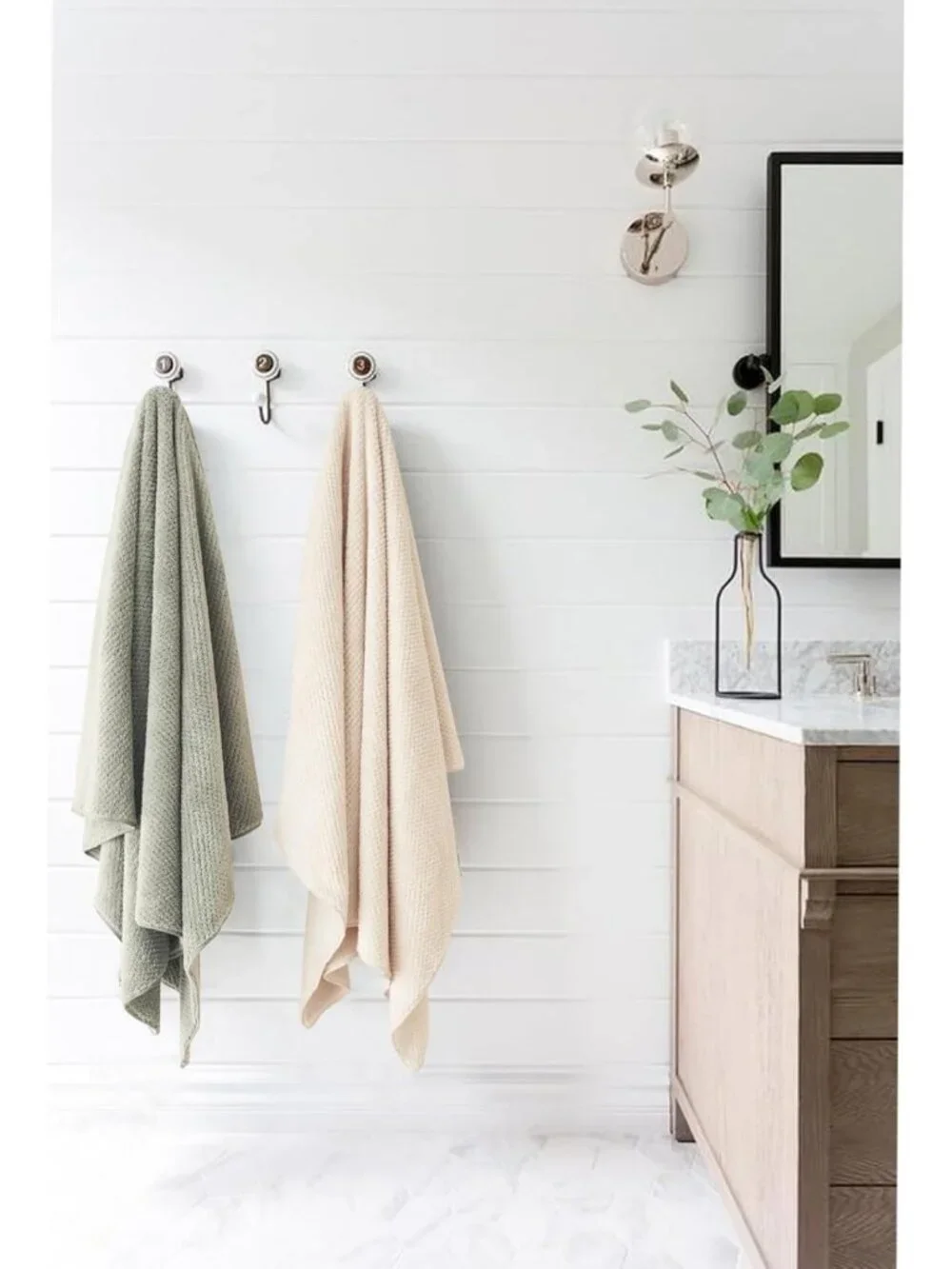 Super Absorbent Microfiber Hair Towels - Quick Drying Hair Wraps for Curly